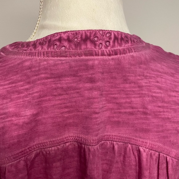 LOGO by Lori Goldstein Relaxed Pink Tunic size L - Picture 8 of 13